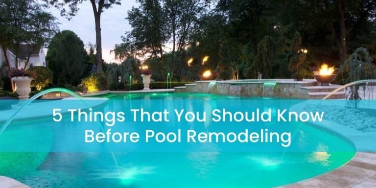 Top 5 Mistakes to Avoid During a Pool Remodeling Project