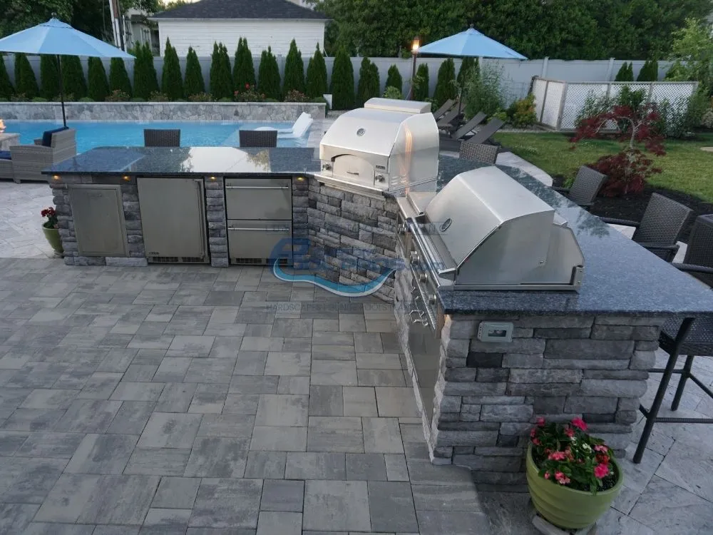 Outdoor Kitchen & Pizza Oven installation in New Providence NJ