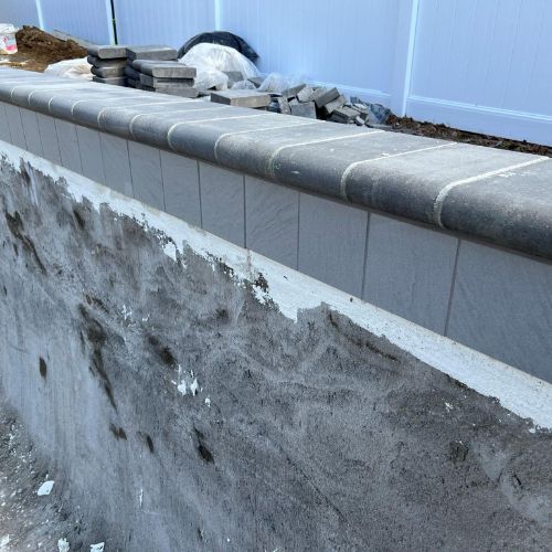 Waterline Tile and Coping