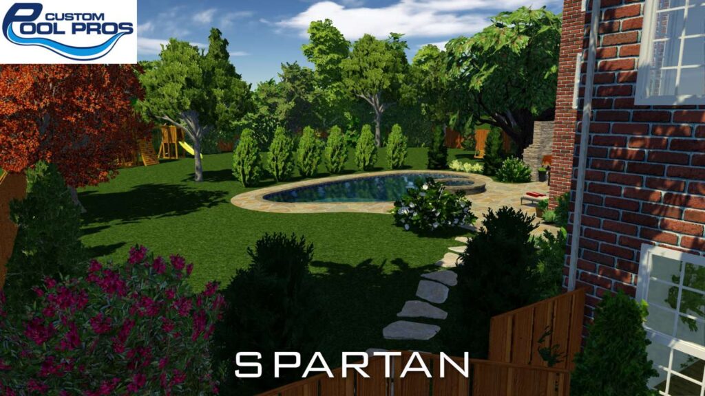 spartan pool backyard