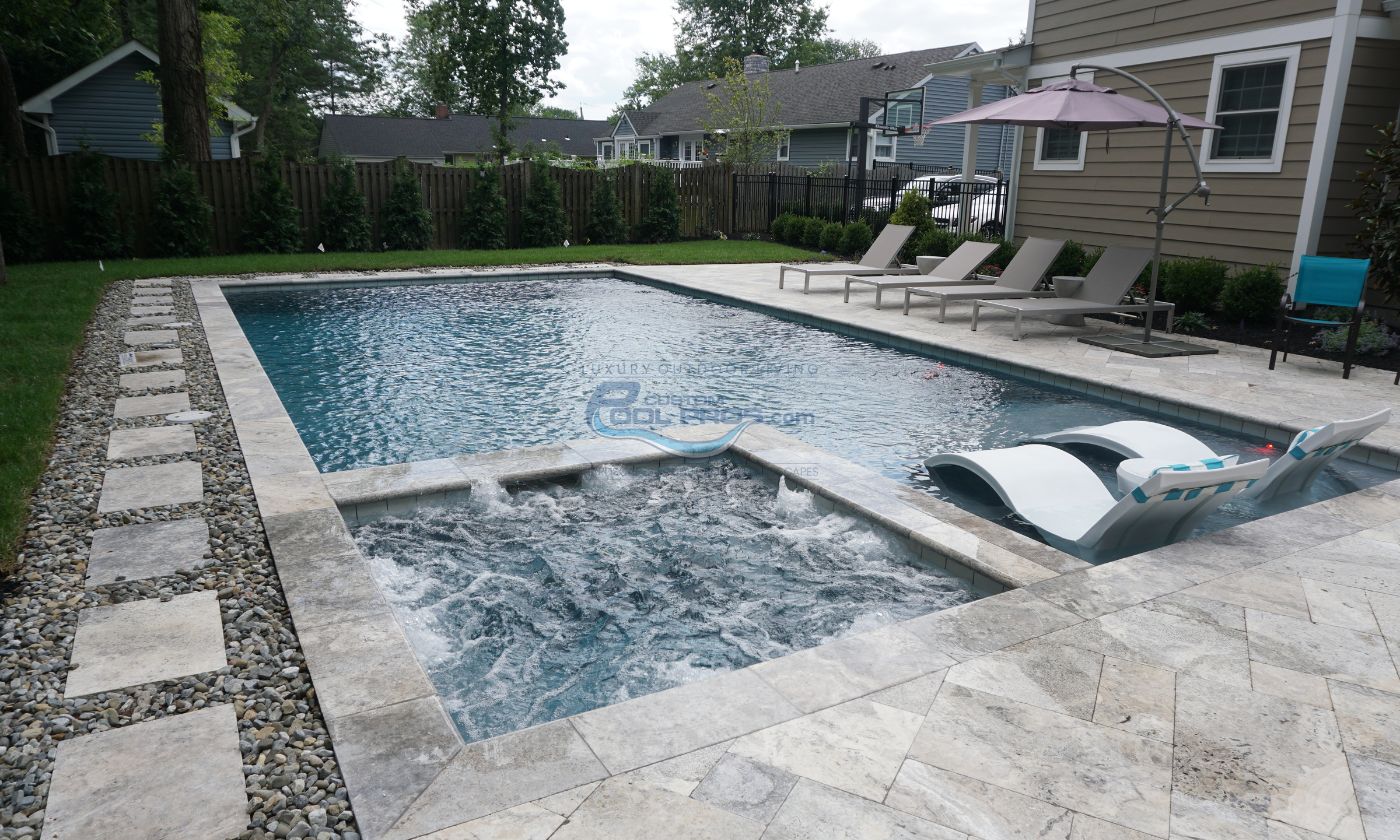 concrete pool installation in Williamstown, NJ