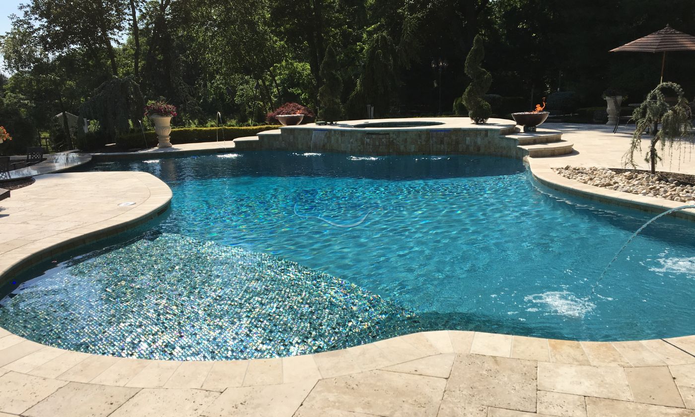 custom gunite pool installation in Scotch Plains, NJ