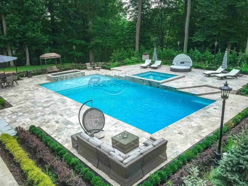 custom pool patio installation in NJ