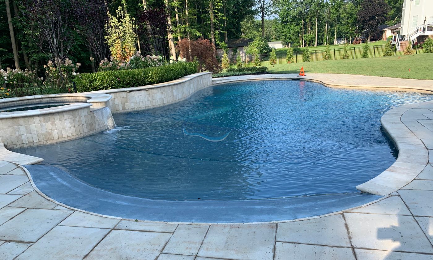 custom swimming pool installation in Bay Head, NJ