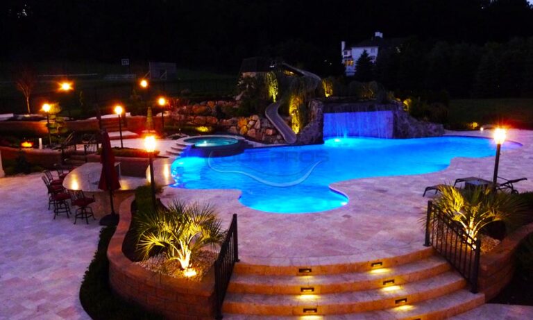Landscaping-Service-in-NJ, luxury pool builder
