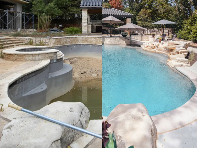 pool remodeling, pool landscaping