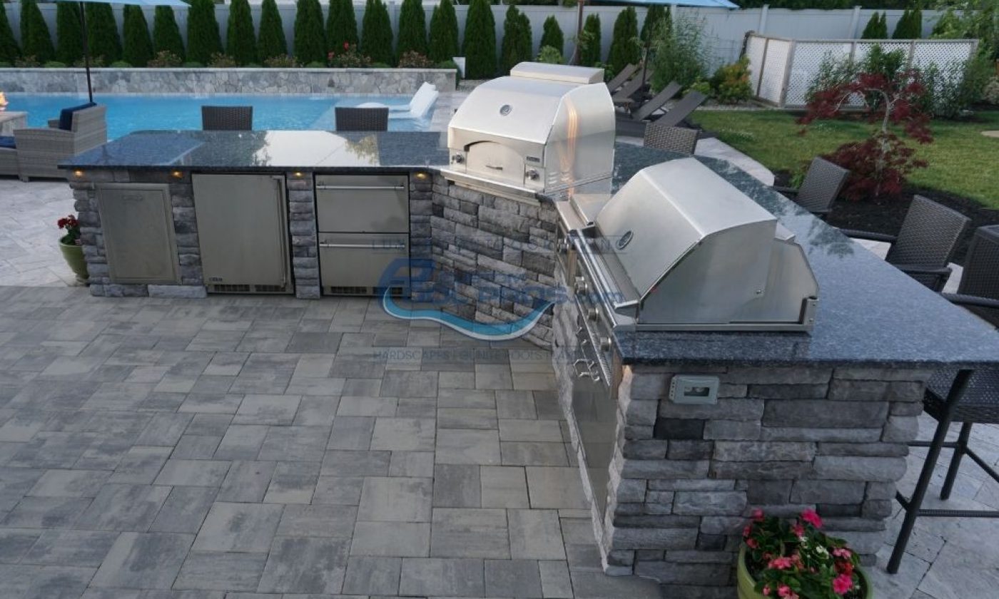 Outdoor Kitchen & Pizza Oven installation in New Providence NJ